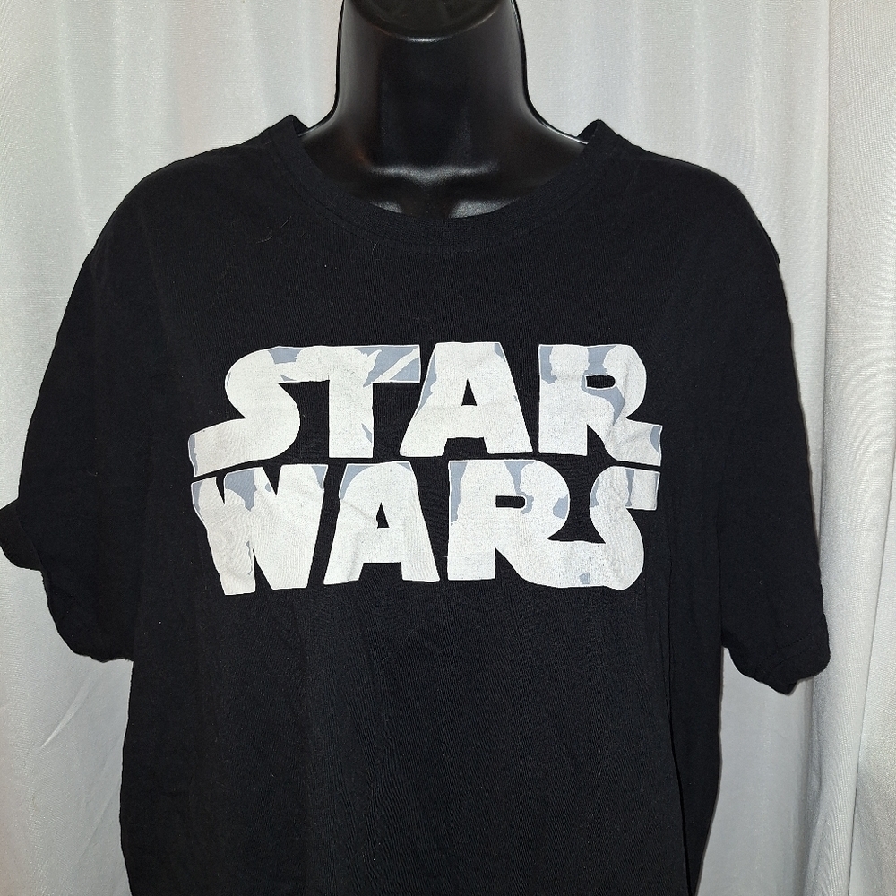Star Wars Black and White Men's Shirt - Picture 2 of 4